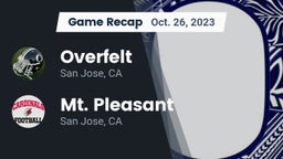 Recap: Overfelt  vs. Mt. Pleasant  2023
