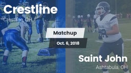 Matchup: Crestline vs. Saint John  2018