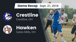 Recap: Crestline  vs. Hawken  2018