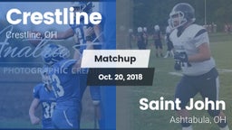 Matchup: Crestline vs. Saint John  2018