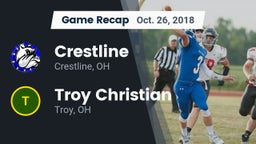 Recap: Crestline  vs. Troy Christian  2018