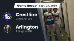 Recap: Crestline  vs. Arlington  2019