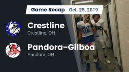 Recap: Crestline  vs. Pandora-Gilboa  2019