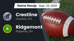 Recap: Crestline  vs. Ridgemont  2020