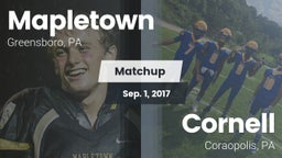 Matchup: Mapletown vs. Cornell  2017