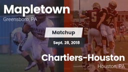 Matchup: Mapletown vs. Chartiers-Houston  2018