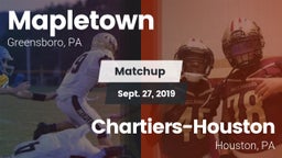Matchup: Mapletown vs. Chartiers-Houston  2019