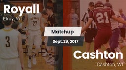 Matchup: Royall vs. Cashton  2017