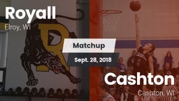 Matchup: Royall vs. Cashton  2018