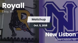 Matchup: Royall vs. New Lisbon  2018