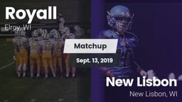 Matchup: Royall vs. New Lisbon  2019