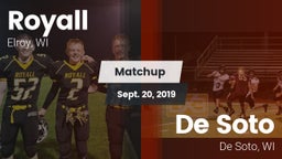 Matchup: Royall vs. De Soto  2019