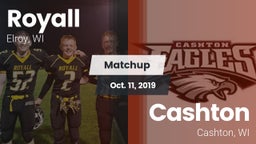 Matchup: Royall vs. Cashton  2019