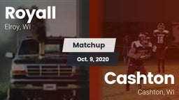 Matchup: Royall vs. Cashton  2020