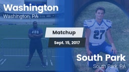 Matchup: Washington vs. South Park  2017