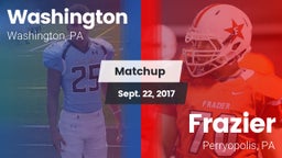 Matchup: Washington vs. Frazier  2017