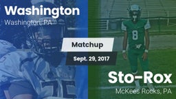 Matchup: Washington vs. Sto-Rox  2017