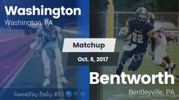 Matchup: Washington vs. Bentworth  2017