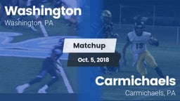 Matchup: Washington vs. Carmichaels  2018