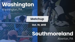 Matchup: Washington vs. Southmoreland  2018