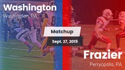 Matchup: Washington vs. Frazier  2019