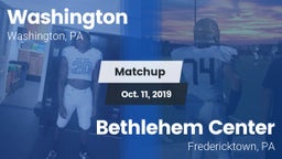 Matchup: Washington vs. Bethlehem Center  2019