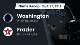 Recap: Washington  vs. Frazier  2019