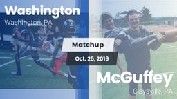 Matchup: Washington vs. McGuffey  2019