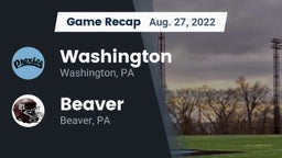Recap: Washington  vs. Beaver  2022