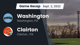 Recap: Washington  vs. Clairton  2022