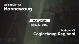 Matchup: Nonnewaug vs. Coginchaug Regional  2016
