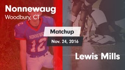 Matchup: Nonnewaug vs. Lewis Mills 2016