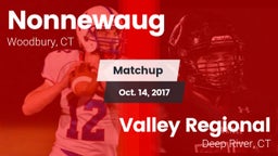 Matchup: Nonnewaug vs. Valley Regional  2017