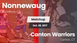 Matchup: Nonnewaug vs. Canton Warriors 2017
