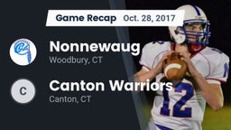 Recap: Nonnewaug  vs. Canton Warriors 2017