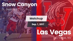 Matchup: Snow Canyon vs. Las Vegas  2017