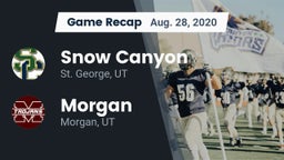 Recap: Snow Canyon  vs. Morgan  2020
