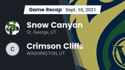 Recap: Snow Canyon  vs. Crimson Cliffs  2021