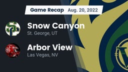 Recap: Snow Canyon  vs. Arbor View  2022