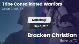 Matchup: Tribe Consolidated vs. Bracken Christian  2017