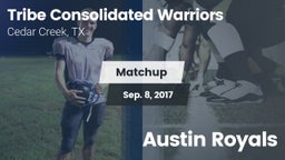 Matchup: Tribe Consolidated vs. Austin Royals 2017