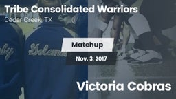 Matchup: Tribe Consolidated vs. Victoria Cobras 2017