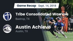 Recap: Tribe Consolidated Warriors vs. Austin Achieve 2018