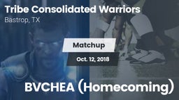 Matchup: Tribe Consolidated vs. BVCHEA (Homecoming) 2018
