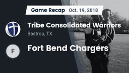 Recap: Tribe Consolidated Warriors vs. Fort Bend Chargers 2018