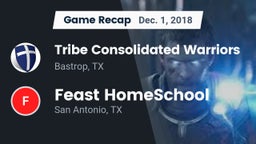 Recap: Tribe Consolidated Warriors vs. Feast HomeSchool  2018