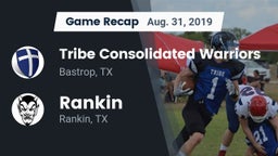 Recap: Tribe Consolidated Warriors vs. Rankin  2019