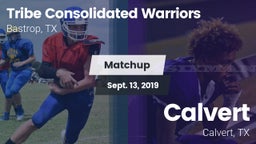 Matchup: Tribe Consolidated vs. Calvert  2019