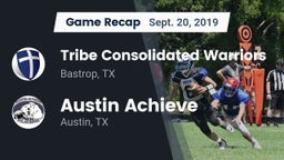 Recap: Tribe Consolidated Warriors vs. Austin Achieve 2019