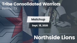 Matchup: Tribe Consolidated vs. Northside Lions 2020